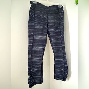 Striped lululemon leggings